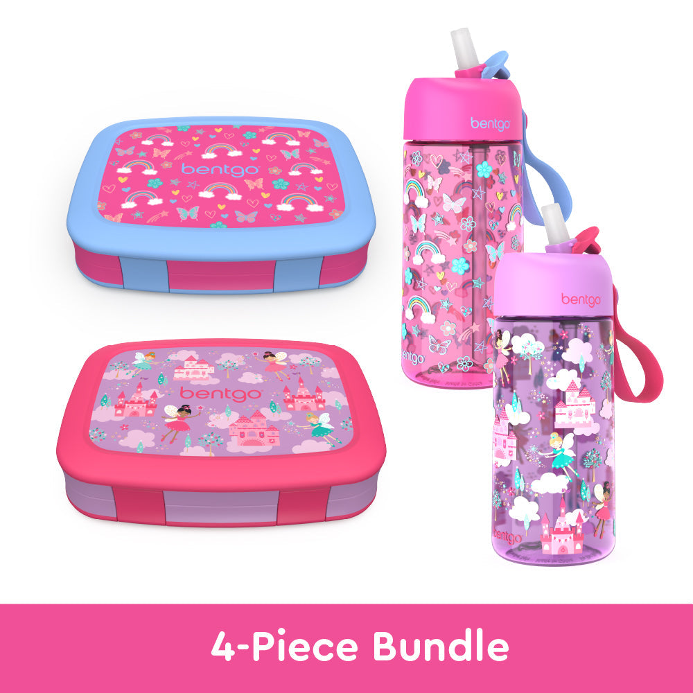 bentgo-kids-prints-lunch-boxes-and-water-bottles-w1 bentgo-lunch-box-bottle-bundle-rainbow-fairy-1.jpg